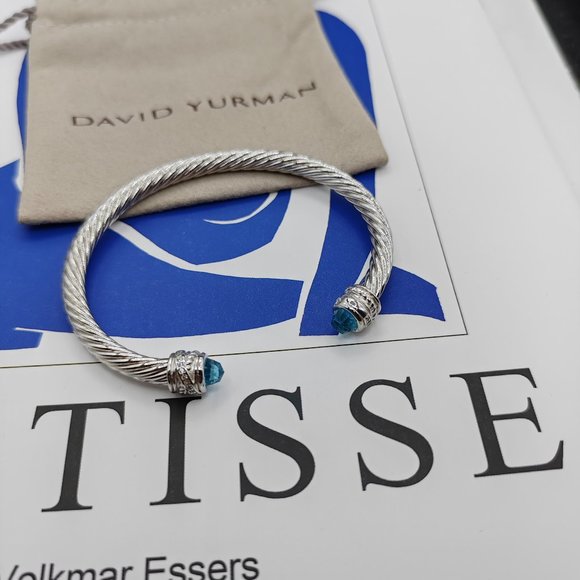 David Yurman Fashion Retro Personalized Diamond Jewelry Bracelet 5mm